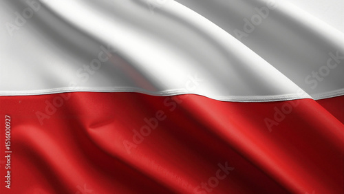 Wallpaper Mural High-resolution stock photo of the Polish national flag, ideal for educational materials, patriotic campaigns, and cultural exhibitions. Torontodigital.ca