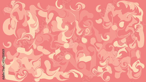 Pastel pink sticky texture abstract liquid background