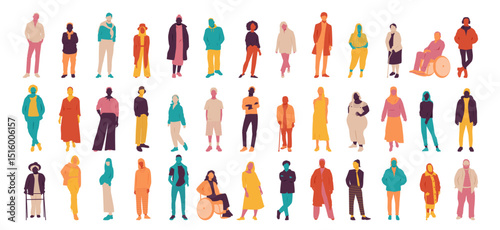 Different people avatar collection.