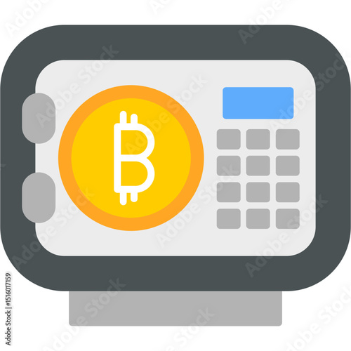 Bitcoin Locker Icon
