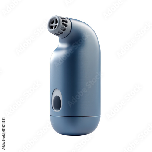 Blue Nasal Aspirator Medical Device for Baby Healthcare Relief Congestion Aid Nasal Hygiene on transparent background