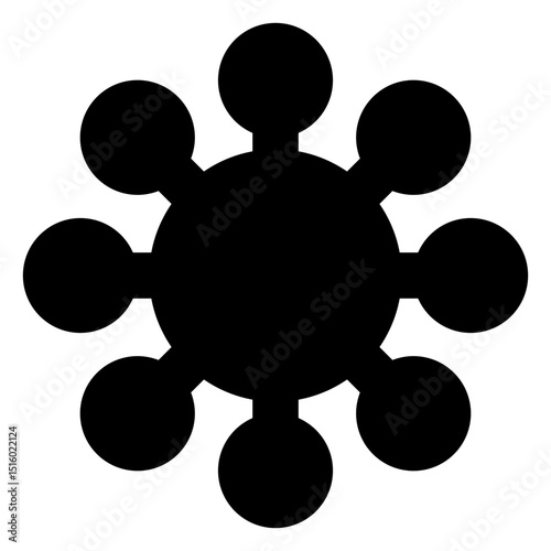medical solid icon set