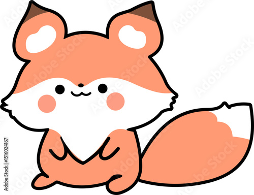 cartoon fox icon