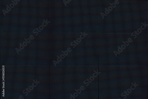 LEDs on a black background. Macro photography of a bright LED screen photo