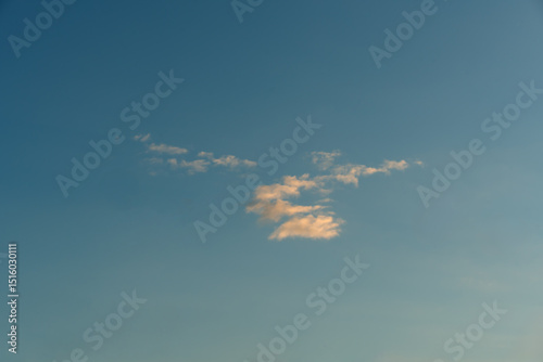 Clouds in the Shape of a Christian Angel