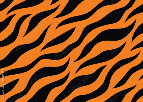 tiger skin pattern