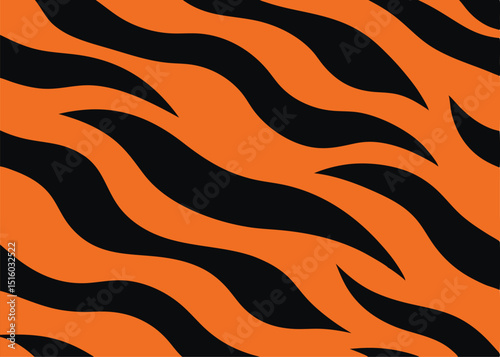 seamless tiger skin pattern