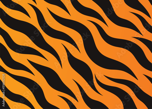 tiger skin pattern