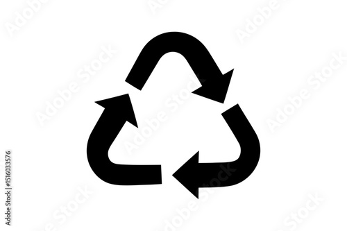 Recycling symbol eco friendly environment recycle icon