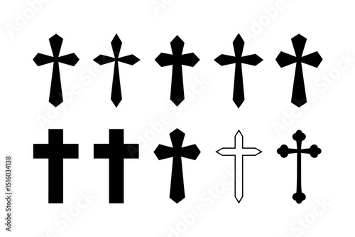 Cristen Cross, Symbol, Vector, Religion, Icon,