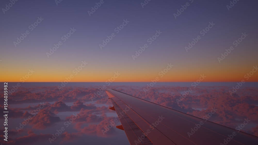Airplane landing Airplane landing