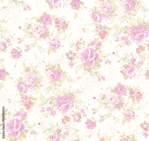 seamless floral background