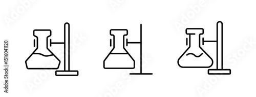 test tube vector icon