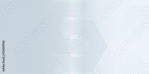 Design hexagon lines on gray background. Geometric lines abstract simple  modern nice