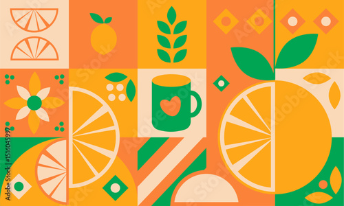 summer geometric pattern_6