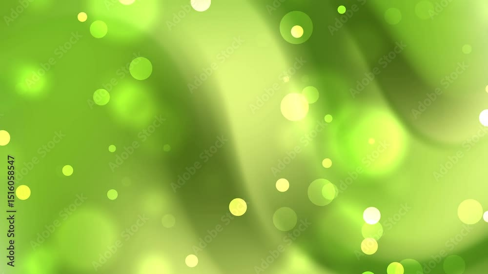 Fondus vert abstrait avec bokeh