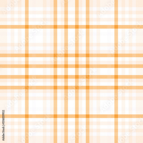Soft orange and white plaid pattern.  Perfect for textile design, backgrounds, or website templates. This subtle, elegant texture evokes feelings of warmth and comfort.