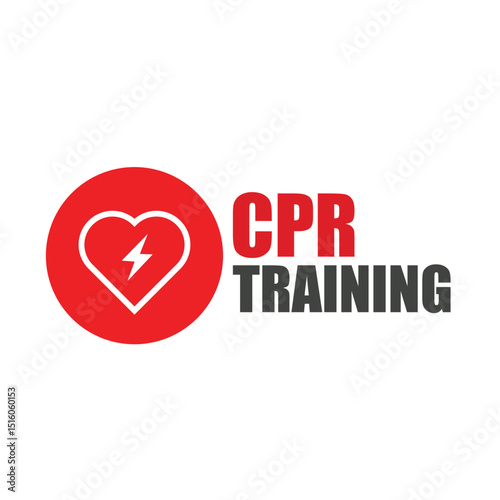 heart cpr medical icon vector design	