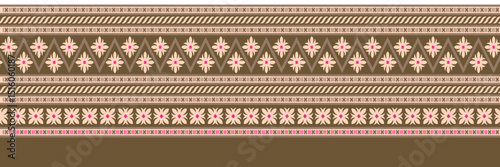 PrintAfrican Texture Pattern royalty-free
