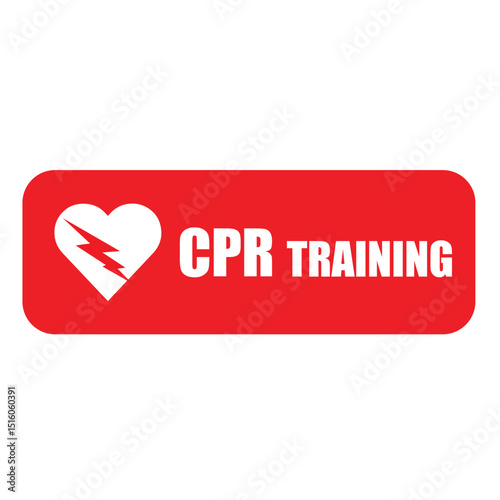 heart cpr medical icon vector design	