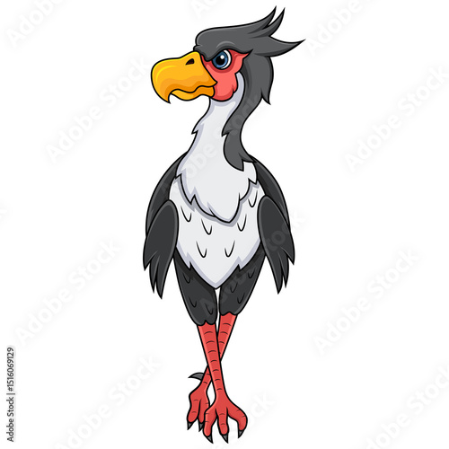 Cartoon terror bird