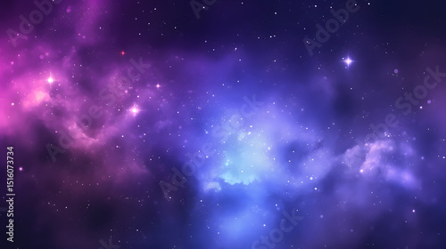 Cosmic background of stars and galaxies.
