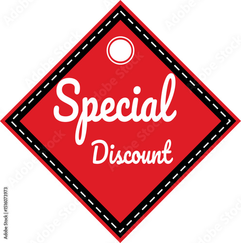 Tag Label Special Discount