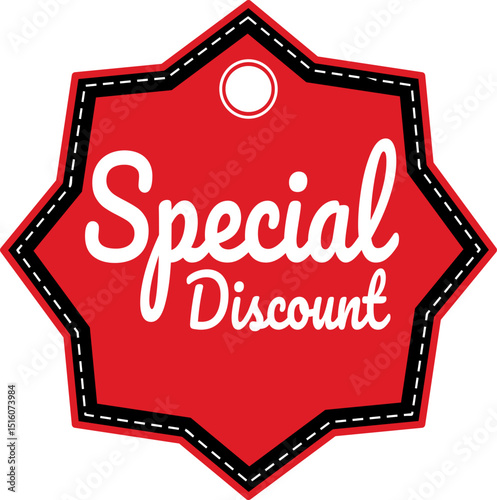 Tag Label Special Discount