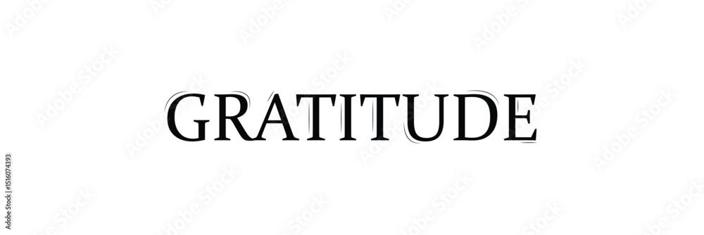 One continuous line drawing typography line art of gratitude word writing isolated on white background. Vector Illustration . EPS 10 . One continuous line drawing typography line art of gratitude word writing isolated on white background. Vector Illustration . EPS 10 .