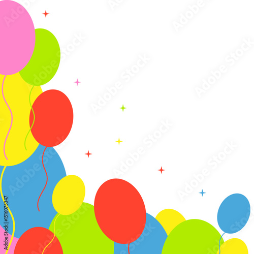 Birthday Balloons Corner