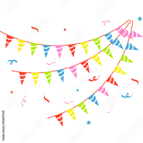 Birthday Bunting Flag Decoration