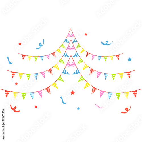 Birthday Bunting Flag Decoration