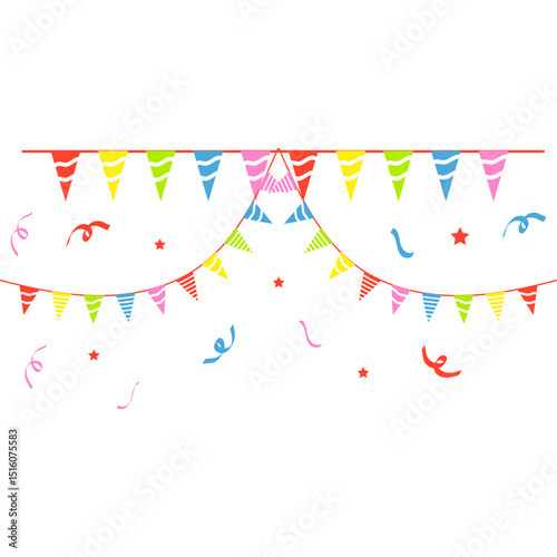 Birthday Bunting Flag Decoration