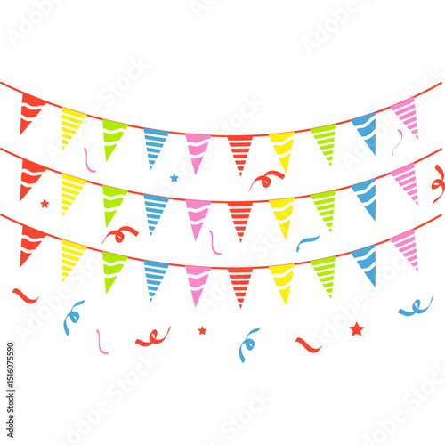 Birthday Bunting Flag Decoration