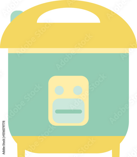 rice cooker pot electricity appliances.svg