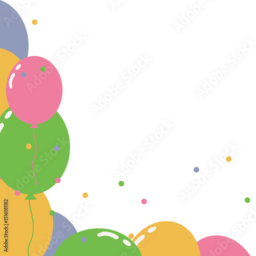 Birthday Balloons Corner