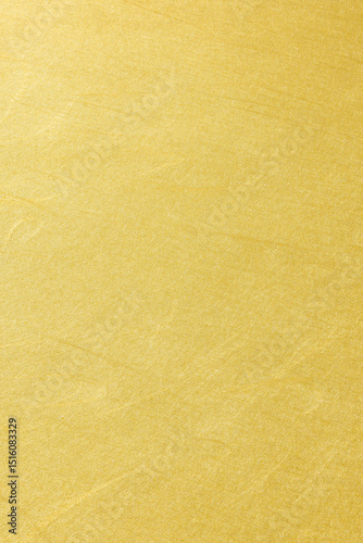 金色の和紙の背景　Gold Japanese washi paper background