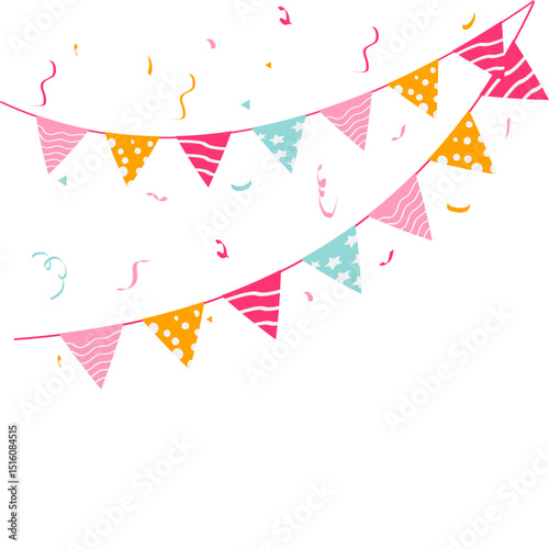 Birthday Bunting Flag Decoration 