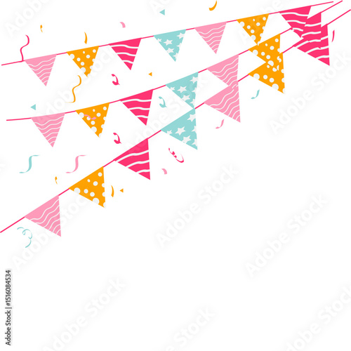 Birthday Bunting Flag Decoration 