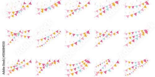 Birthday Bunting Flag Decoration 