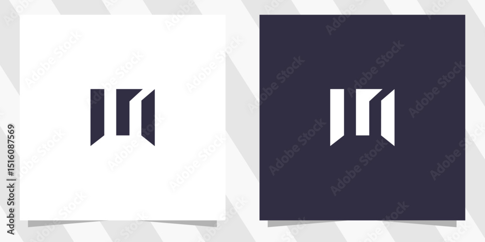 Obraz premium letter m logo design vector