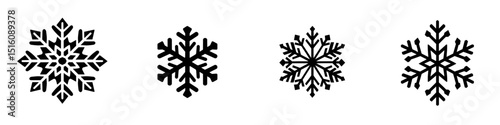 The image of a blue snowflake symbolizes winter and cold temperatures