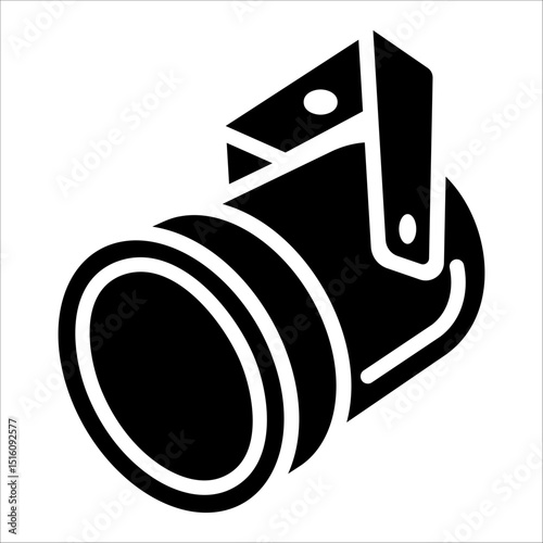 Spot Lamp  Icon Element For Design