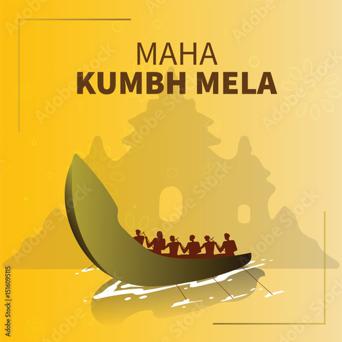Kumbh Mela or Kumbha Mela pilgrimage and festival post