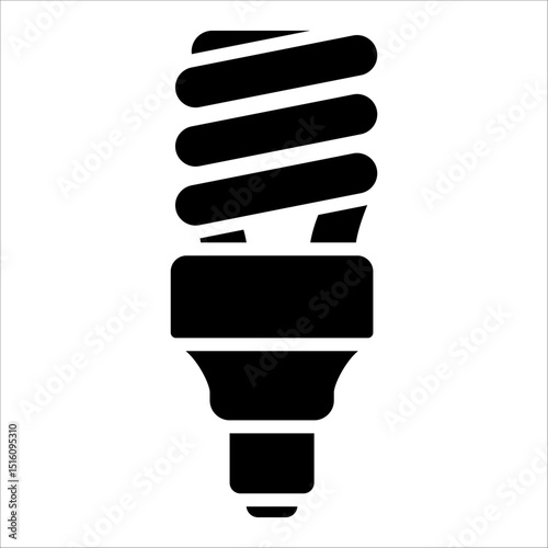 Spiral Lamp  Icon Element For Design