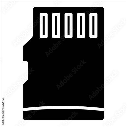 Micro Sd  Icon Element For Design
