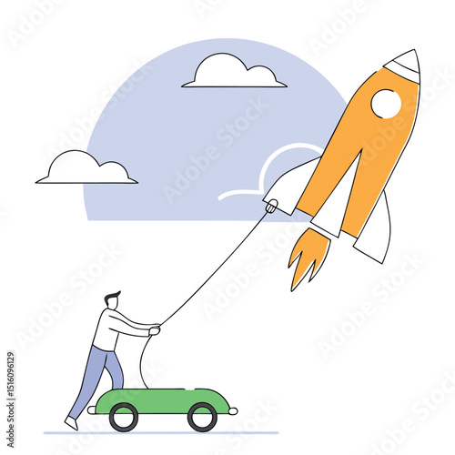 car, cartoon, vector, illustration, auto, travel, plane, vehicle, transportation, transport, automobile, icon, f