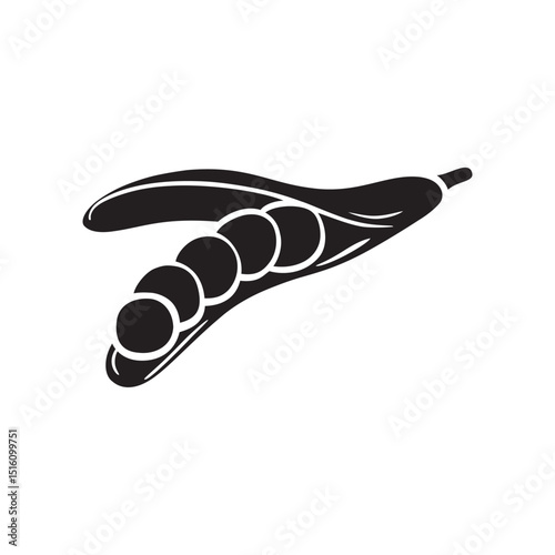 pea silhouette