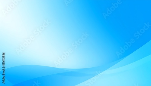 Abstract Blue Wave Background. (3)
