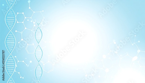 Wallpaper Mural DNA helix science background. Torontodigital.ca